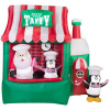 Animated Santa's Taffy Shop Christmas Inflatable